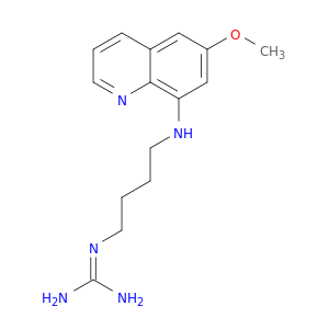 Guanidine,N-[4-[(6-methoxy-8-quinolinyl)amino]butyl]-
