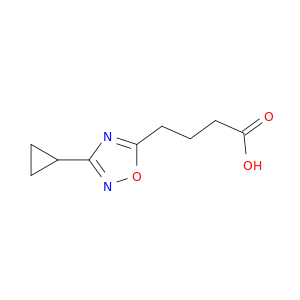 4-(3-Cyclopropyl-1,2,4-oxadiazol-5-yl)butanoic Acid