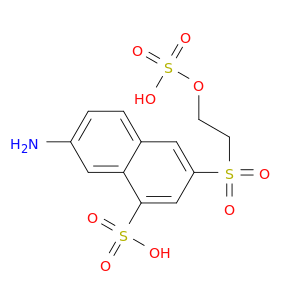 1-Naphthalenesulfonicacid, 7-amino-3-[[2-(sulfooxy)ethyl]sulfonyl]-