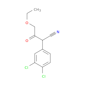 2-(3,4-dichlorophenyl)-4-ethoxy-3-oxobutanenitrile