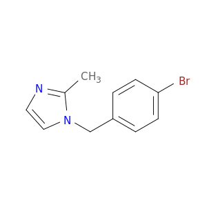 1-[(4-Bromophenyl)methyl]-2-methyl-1H-imidazole