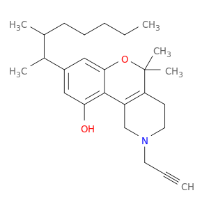 8-(1,2-二甲基庚基)-1,3,4,5-四氢-5,5-二甲基-2-(2-PHALYN-1-YL)-2H-[1]苯并吡喃[4,3-C.]pyridin-10-ol