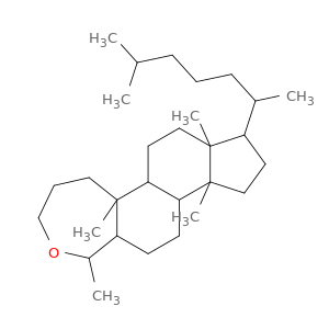 1,5a,7a,10a-tetramethyl-8-(6-methylheptan-2-yl)hexadecahydro-1h-cyclopenta[5,6]naphtho[2,1-c]oxepine