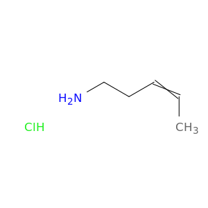 pent-3-en-1-amine hydrochloride