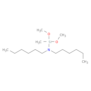 Silanamine, N,N-dihexyl-1,1-dimethoxy-1-methyl-