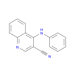 3-Quinolinecarbonitrile, 4-(phenylamino)-