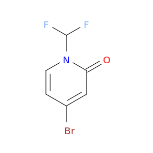 4-溴-1-(二氟甲基)-2(1H)-吡啶酮