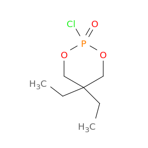 1,3,2-Dioxaphosphorinane, 2-chloro-5,5-diethyl-, 2-oxide