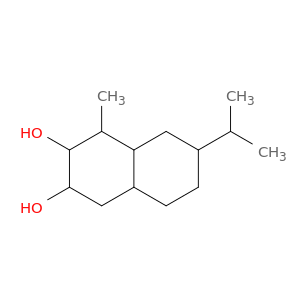 2,3-Naphthalenediol, decahydro-1-methyl-7-(1-methylethyl)-