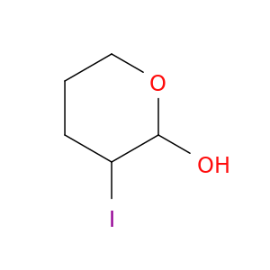 2H-Pyran-2-ol, tetrahydro-3-iodo-