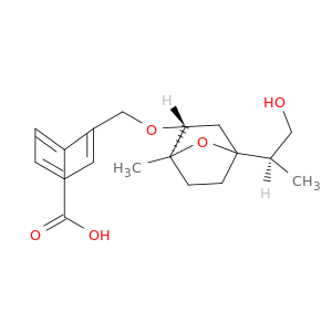 2-[({(1r,2r)-4-[(2r)-1-hydroxypropan-2-yl]-1-methyl-7-oxabicyclo[2.2.1]hept-2-yl}oxy)methyl]benzoic acid