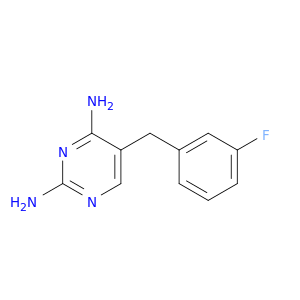 2,4-Pyrimidinediamine,5-[(3-fluorophenyl)methyl]-