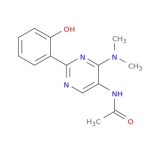 Acetamide, N-[4-(dimethylamino)-2-(2-hydroxyphenyl)-5-pyrimidinyl]-