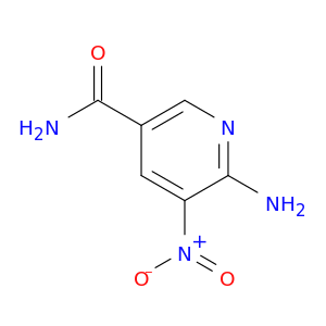 3-Pyridinecarboxamide, 6-amino-5-nitro-