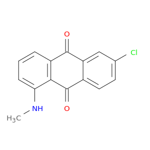 9,10-Anthracenedione, 6-chloro-1-(methylamino)-