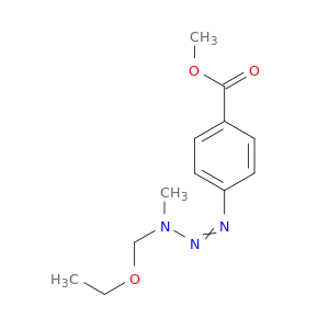 Benzoic acid, 4-[3-(ethoxymethyl)-3-methyl-1-triazenyl]-, methyl ester