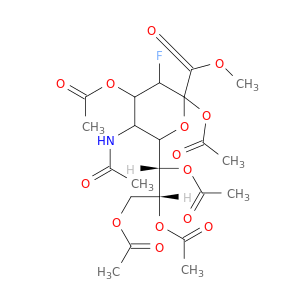 (1S,2R)-1-((2R,3S,4R,5R,6S)-3-乙酰氨基-4,6-二乙酰氧基-5-氟-6-(甲氧基羰基)四氢-2H-吡喃-2-基)丙烷-1,2,3-三基 三乙酸酯