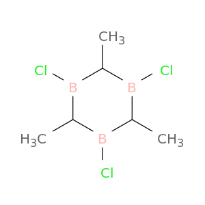 1,3,5-Triborinane, 1,3,5-trichloro-2,4,6-trimethyl-