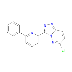1,2,4-Triazolo[4,3-b]pyridazine, 6-chloro-3-(6-phenyl-2-pyridinyl)-