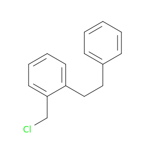 Benzene, chloromethyl(phenylethyl)-