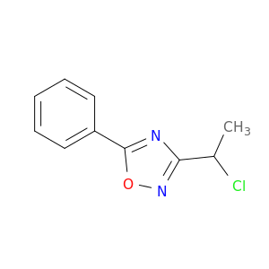 3-(1-chloroethyl)-5-phenyl-1,2,4-oxadiazole