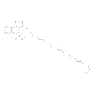 4-氯-N-(1,1-二乙基硅胶)-1-羟基-2-萘甲酰胺