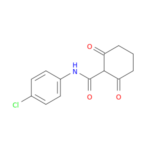 Cyclohexanecarboxamide, N-(4-chlorophenyl)-2,6-dioxo-