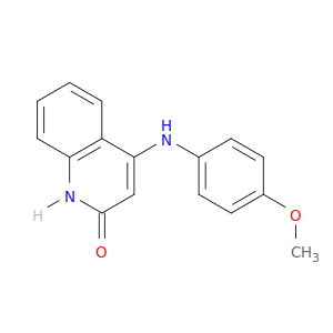 2(1H)-Quinolinone, 4-[(4-methoxyphenyl)amino]-