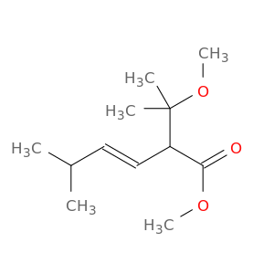 methyl (E)-2-(2-methoxypropan-2-yl)-5-methyl-hex-3-enoate