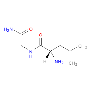 Glycinamide, L-leucyl-