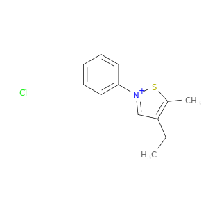 Isothiazolium, 4-ethyl-5-methyl-2-phenyl-, chloride