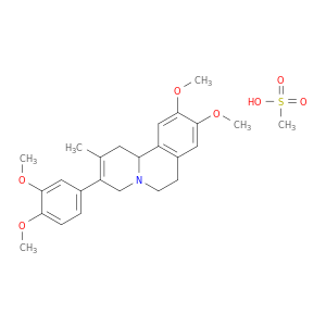 3-(3,4-dimethoxyphenyl)-9,10-dimethoxy-2-methyl-1,6,7,11b-tetrahydro-4h-pyrido[2,1-a]isoquinoline methanesulfonate(1:1)