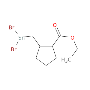 Tin, dibromo[2-(ethoxycarbonyl)cyclopentyl]methyl-