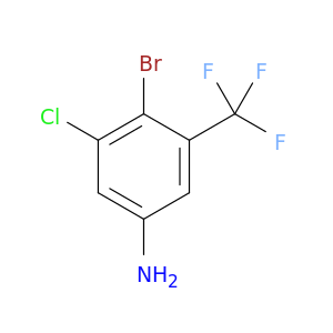 4-溴-3-氯-5-(三氟甲基)苯胺