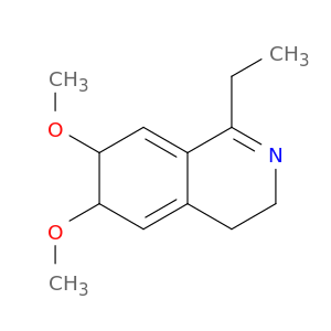 Isoquinoline, 1-ethyl-3,4,6,7-tetrahydro-6,7-dimethoxy-
