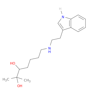 2,3-Heptanediol, 7-[[2-(1H-indol-3-yl)ethyl]amino]-2-methyl-