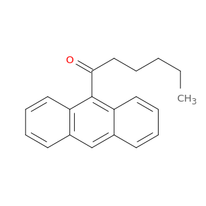 1-Hexanone, 1-(9-anthracenyl)-