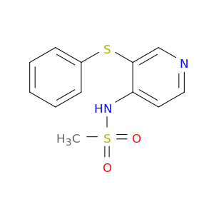 Methanesulfonamide, N-[3-(phenylthio)-4-pyridinyl]-