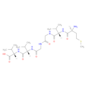L-Valine, L-methionyl-L-valylglycylglycyl-L-valyl-