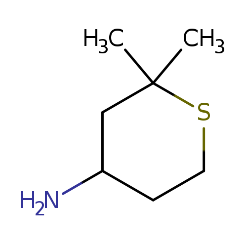 2,2-Dimethylthian-4-amine