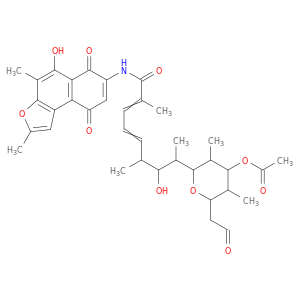 2-{2-HYDROXY-7-[N-(5-HYDROXY-2,4-DIMETHYL-6,9-DIOXONAPHTHO[2,1-B]FURAN-7-YL)CARBAMOYL]-1,3-DIMETHYLOCTA-4,6-DIENYL}-3-METHYL-6-(2-OXOETHYL)PERHYDROPYRAN-4-YLACETATE