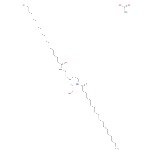十八烷基酰胺,N,N'-[[(3-羟丙基)咪尼]二-2,1-乙醇]双-,单乙酸酯(盐)