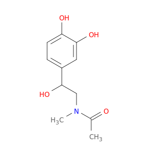 Acetamide, N-[2-(3,4-dihydroxyphenyl)-2-hydroxyethyl]-N-methyl-
