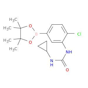 4-氯-3-环丙基脲基苯硼酸频那醇酯