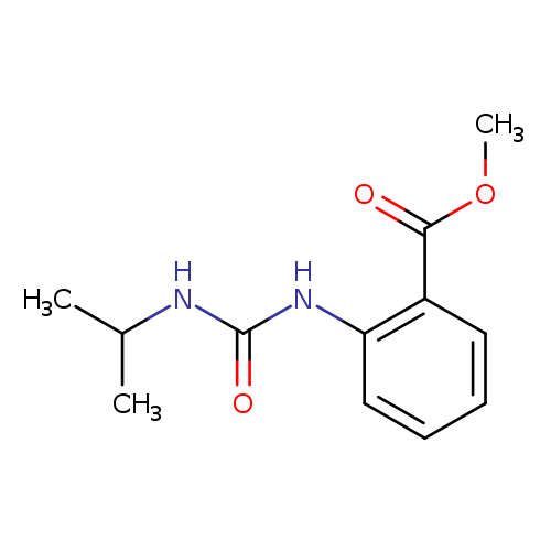 Benzoic acid, 2-[[[(1-methylethyl)amino]carbonyl]amino]-, methyl ester