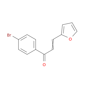 2-Propen-1-one, 1-(4-bromophenyl)-3-(2-furanyl)-