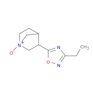 1-Azabicyclo[2.2.1]heptane, 3-(3-ethyl-1,2,4-oxadiazol-5-yl)-, 1-oxide