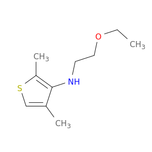 3-Thiophenamine, N-(2-ethoxyethyl)-2,4-dimethyl-