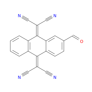 Propanedinitrile, 2,2'-(2-formyl-9,10-anthracenediylidene)bis-