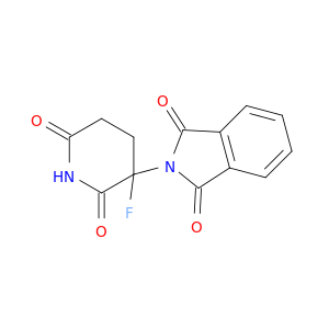1H-Isoindole-1,3(2H)-dione, 2-(3-fluoro-2,6-dioxo-3-piperidinyl)-